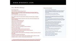 Desktop Screenshot of diestetic.com